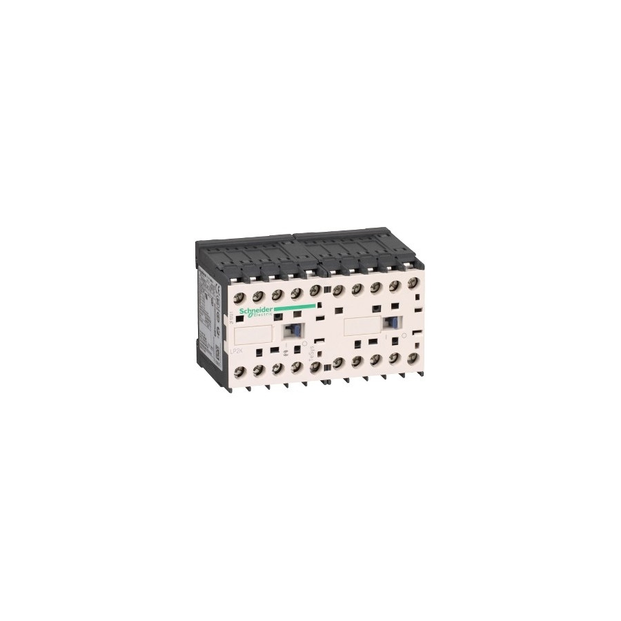LP2K06015BD - TeSys LP2K - contacteur inverseur - 3P - AC-3 440V - 6A - bobine 24Vcc - Schneider 