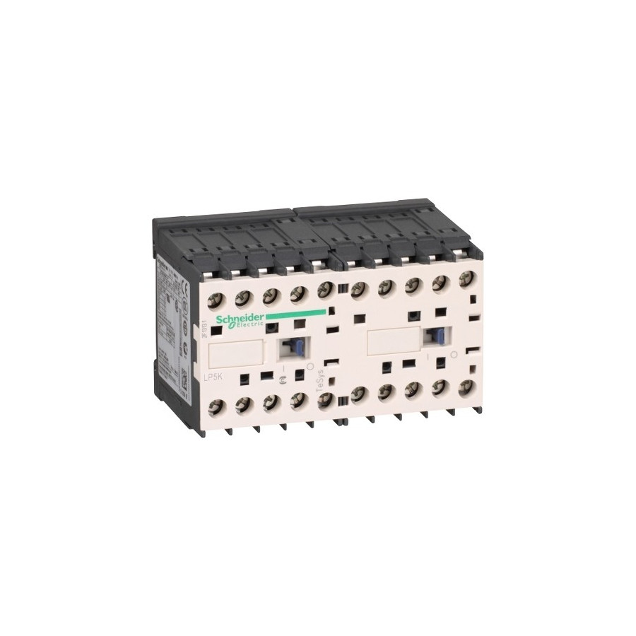 LP5K06015BW3 - TeSys LP5K - contacteur inverseur - 3P - AC-3 440V - 6A - bobine 24Vcc - Schneider 