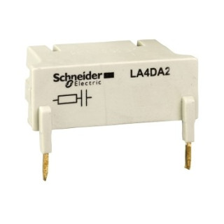 LA4DA2G - module d'antiparasitage - circuit RC - 50..127 V CA - Schneider 