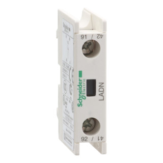 LADN01 - TeSys D - bloc de contacts auxiliaires - 0F+1O - bornes à vis-étriers - Schneider 