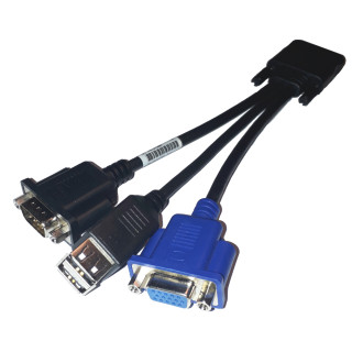 81Y2894 - Câble console IBM 28 pin - VGA DB9 USB - ALM Automation