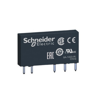 RSL1GB4BD - Zelio Relay RSL - relais PCB embrochable - 1OF - 6A bas niveau - 24VDC - Schneider 