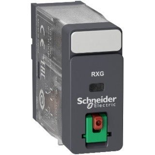 RXG11B7 - Zelio Relay RXG - relais interface - embrochab - test - 1OF - 10A - 24VAC - Schneider 