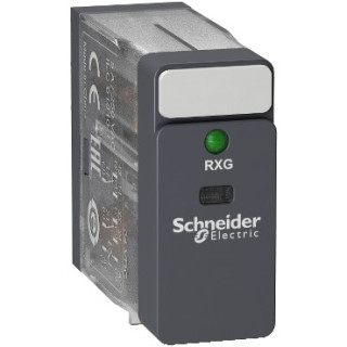RXG23BD - Zelio Relay RXG - relais interface - embrochab - DEL - 2OF - 5A - 24VDC - Schneider 
