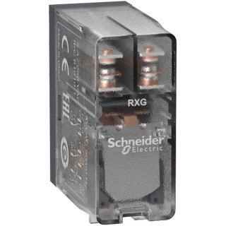 RXG25B7 - Zelio Relay RXG - relais interface - embrochable - 2OF - 5A - 24VAC - Schneider 