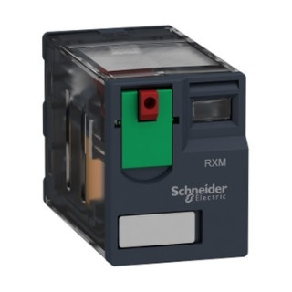 RXM2AB1P7 - Zelio Relay RXM - relais miniature - embrochable - test - 2OF - 12A - 230VAC - Schneider 