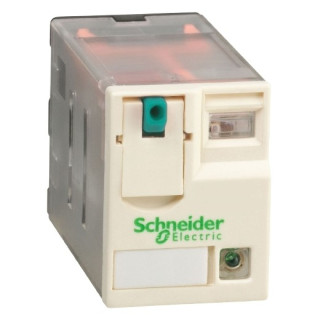 RXM2AB2FD - Zelio Relay RXM - relais miniature - embrochable - test+DEL - 2OF - 12A - 110VDC - Schneider 