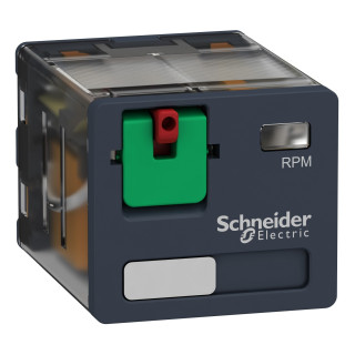 RPM31F7 - Zelio Relay RP - relais puissance - embroch - test - 3OF - 15A - 120VAC - Schneider 