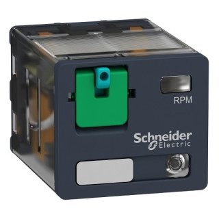 RPM32BD - Zelio Relay RP - relais puissance - embroch - test - DEL - 3OF - 15A - 24VDC - Schneider 