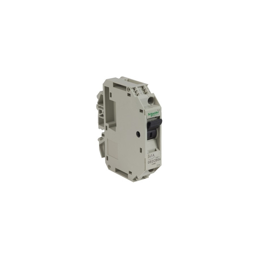 GB2CB06 - TeSys GB2-CB - disjoncteur pour circuit de contrôle - 1A - 1P - 1d - Schneider 
