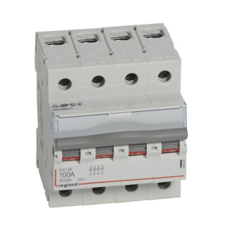 406489 - Interrupteur-sectionneur DX³-IS 4P 400V~ - 100A - 4 modules - Legrand 
