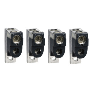 LV432482 - 4 bornes - pour câbles 2x35..240mm² et sépar. phases - pour NSX400-6300 INV/INS - Schneider 