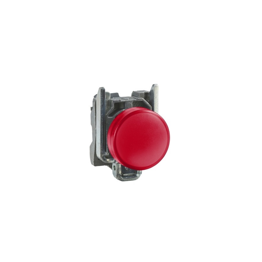 XB4BVB45 - Harmony - bouton lumineux XB4 - LED rouge - 24V - Schneider 