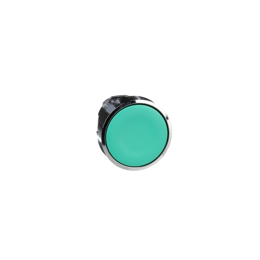 ZB4BA3 - Harmony XB4 - tête bouton poussoir - affleurant - Ø22 - vert - Schneider 