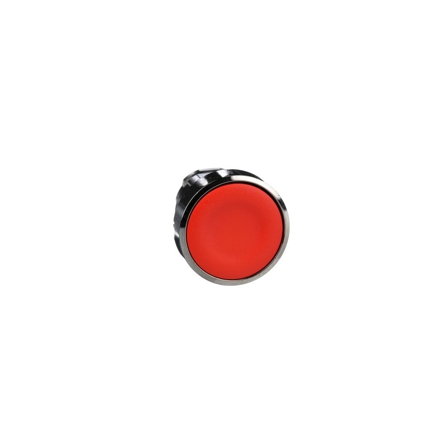 ZB4BA4 - Harmony XB4 - tête bouton poussoir - Ø22 - affleurant - rouge - Schneider 