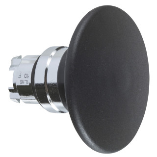 ZB4BR2 - Harmony tête de bouton poussoir Ø 60 mm - Ø22 - noir - Schneider 