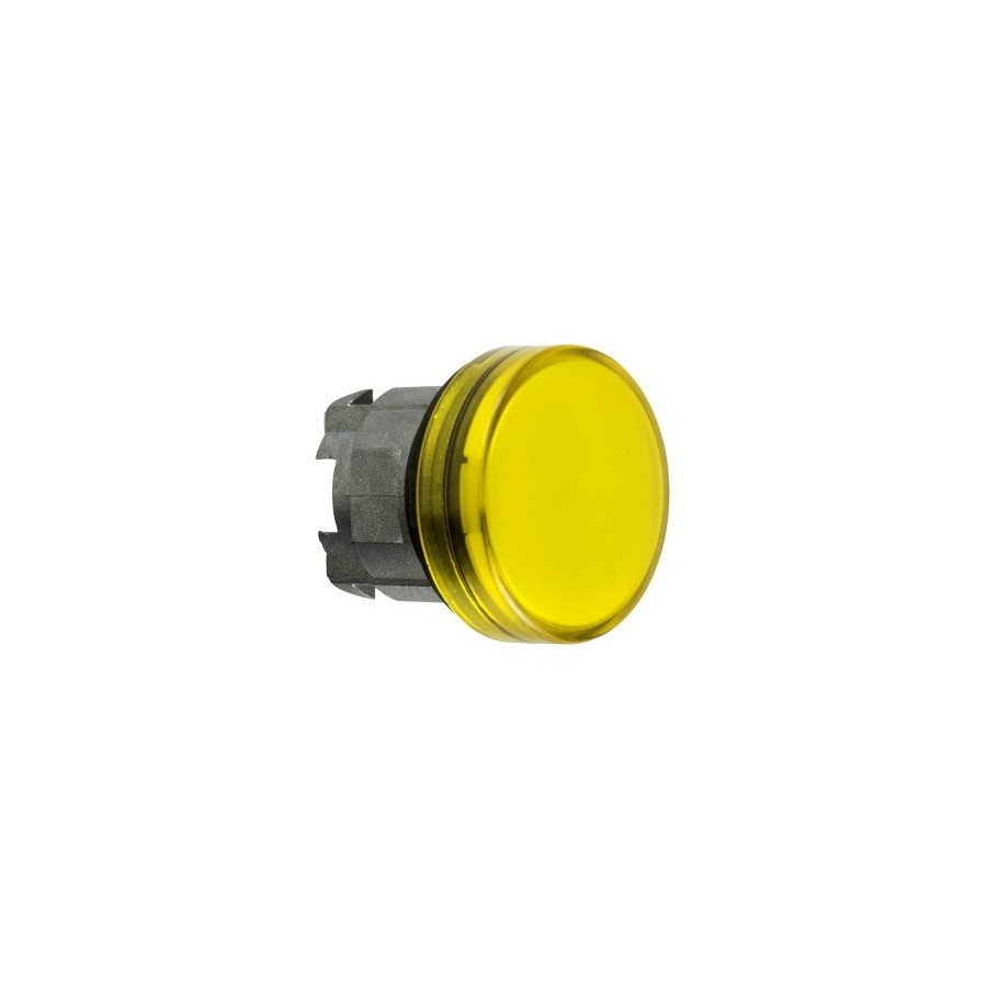 ZB4BV083 - Harmony XB4 - tête voyant lumineux DEL - Ø22 - lisse - jaune - Schneider 