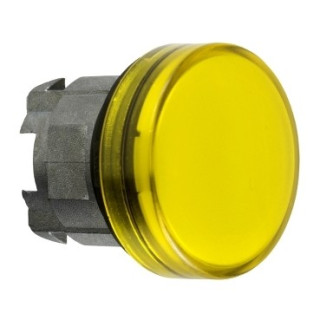 ZB4BV083E - Harmony XB4 - tête voyant lumineux DEL - Ø22 - lisse - pour étiquette - jaune - Schneider 