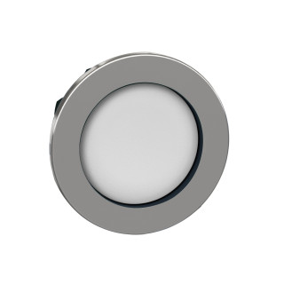 ZB4FA16 - Harmony XB4 - tête bouton poussoir à impulsion - Ø22 - flush - encastré - blanc - Schneider 