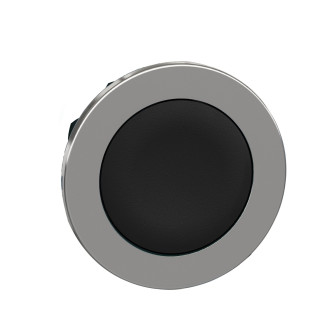 ZB4FA2 - Harmony XB4 - tête bouton poussoir à impulsion - Ø22 - flush - noir - Schneider 