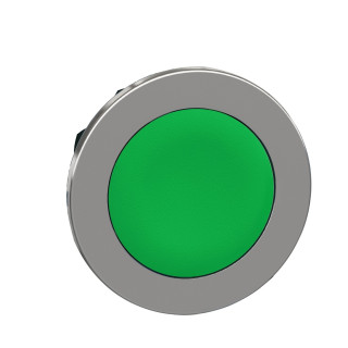 ZB4FA3 - Harmony XB4 - tête bouton poussoir à impulsion - Ø22 - flush - vert - Schneider 