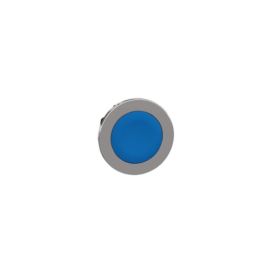 ZB4FA6 - Harmony XB4 - tête bouton poussoir à impulsion - Ø22 - flush - bleu - Schneider 