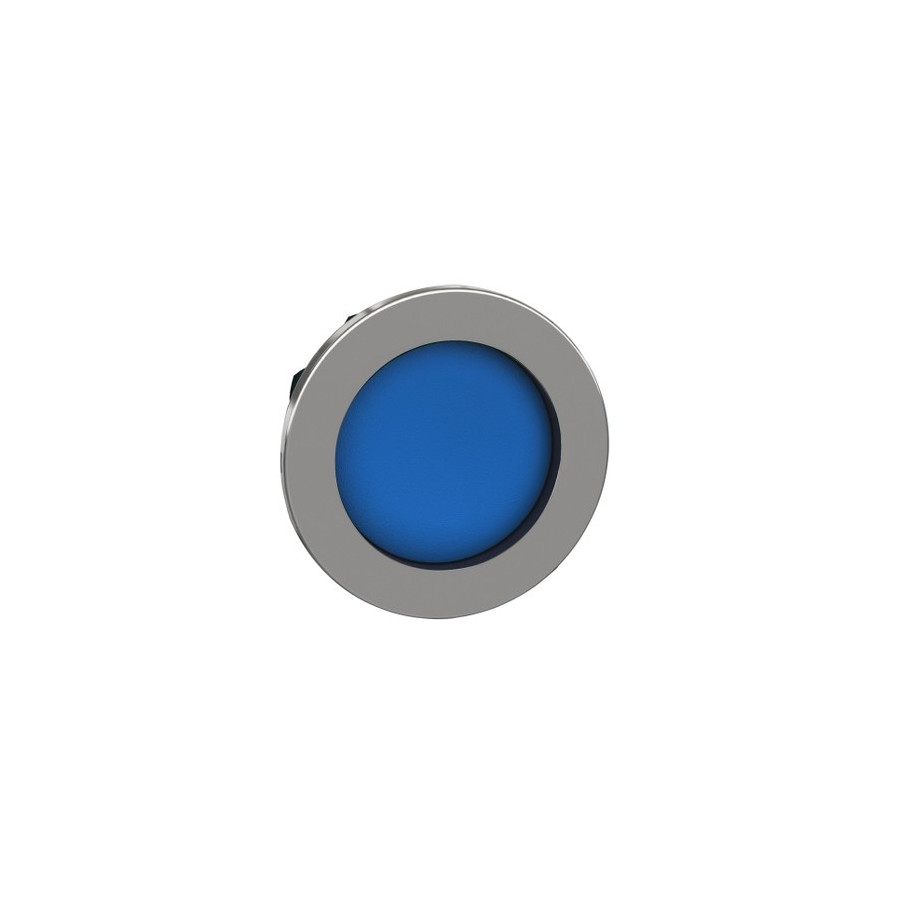 ZB4FA66 - Harmony XB4 - tête bouton poussoir à impulsion - Ø22 - flush - encastré - bleu - Schneider 