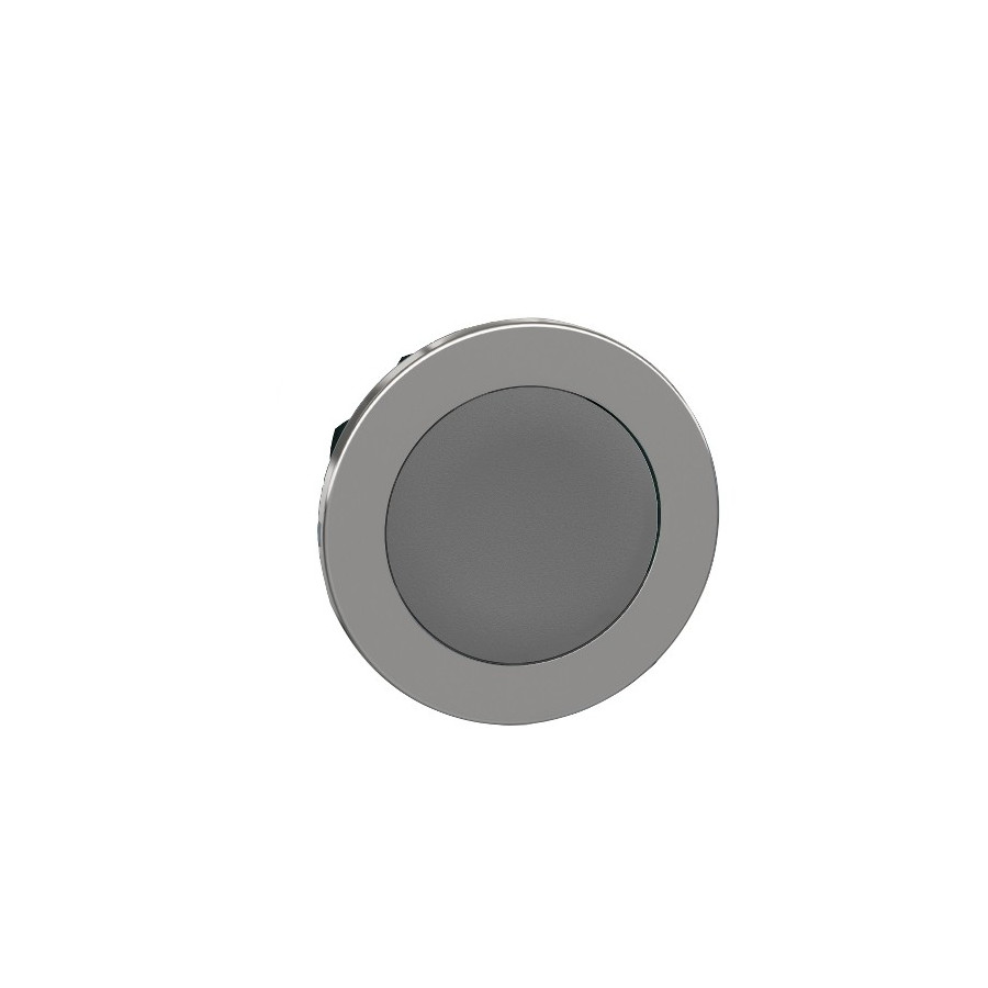 ZB4FA8 - Harmony XB4 - tête bouton poussoir à impulsion - Ø22 - flush - gris - Schneider 