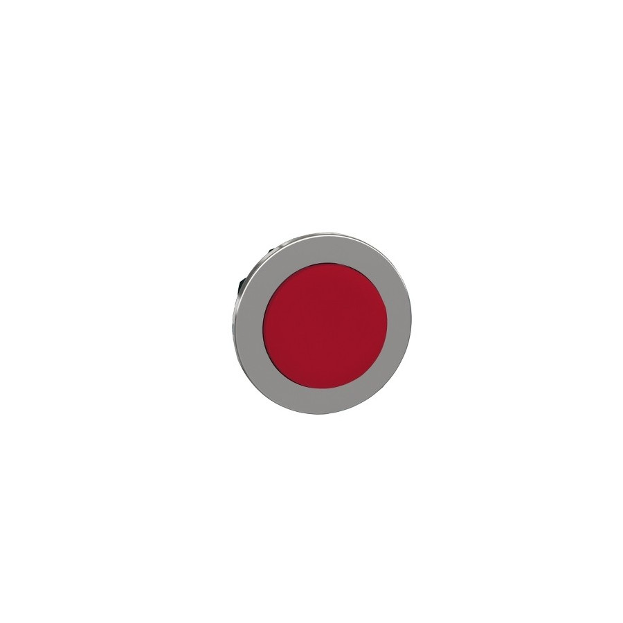 ZB4FH4 - Harmony XB4 - tête bouton pousser-pousser - Ø22 - flush - dépassant - rouge - Schneider 