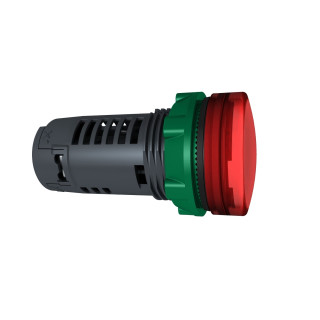XB5EVM4 - Harmony - voyant LED XB5 monolithique - rouge - 230V - Schneider 