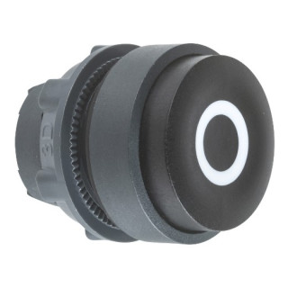 ZB5AL232 - Harmony XB5 - tête bouton poussoir à impulsion - Ø22 - dépassant - marqué - noir - Schneider 