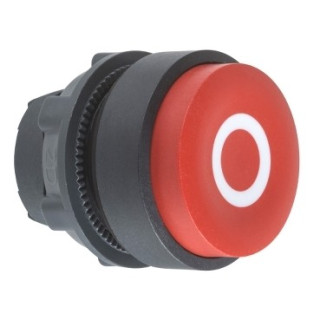 ZB5AL432 - Harmony XB5 - tête bouton poussoir - Ø22 - dépassant - marqué - rouge - Schneider 
