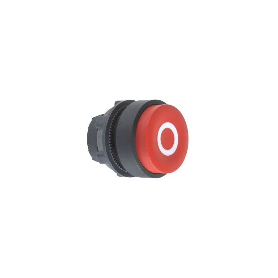 ZB5AL432 - Harmony XB5 - tête bouton poussoir - Ø22 - dépassant - marqué - rouge - Schneider 