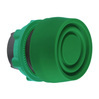 ZB5AP3S - Harmony tête de bouton poussoir + capuchon IP66 - Ø22 - vert - Schneider 