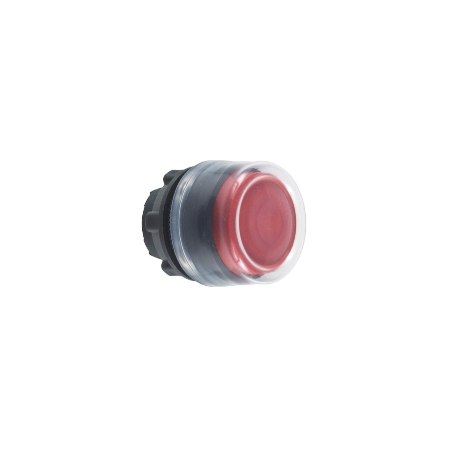 ZB5AP4 - Harmony tête de bouton poussoir + capuchon IP69K - Ø22 - rouge - Schneider 