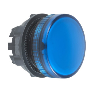 ZB5AV063 - Harmony XB5 - tête voyant lumineux DEL - Ø22 - lisse - bleu - Schneider 