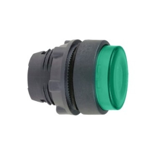 ZB5AW133 - Harmony XB5 - tête bouton poussoir lumineux DEL - Ø22 - dépassant - vert - Schneider 