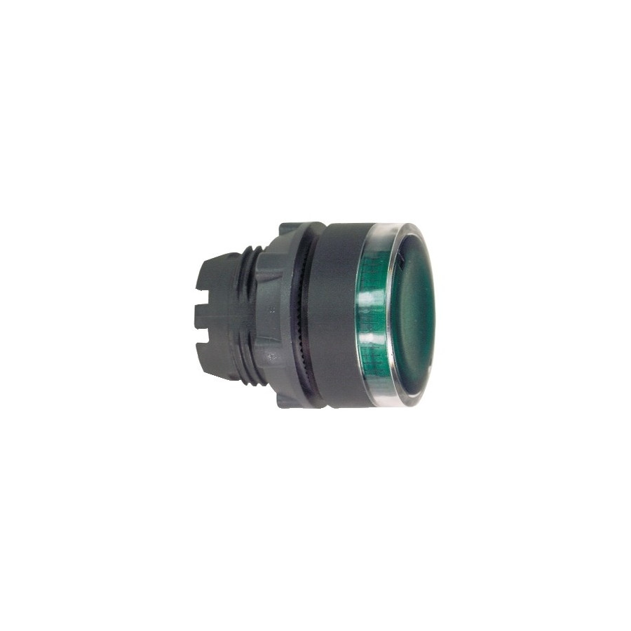 ZB5AW33 - Harmony XB5 - tête bouton poussoir lumineux BA9s - Ø22 - vert - Schneider 