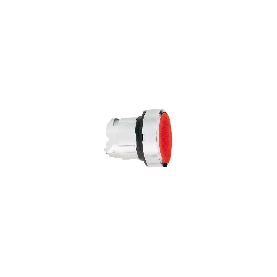 ZB5AW513 - Harmony XB5 - tête bouton poussoir lumineux DEL - Ø22 - capuchonné - blanc - Schneider 