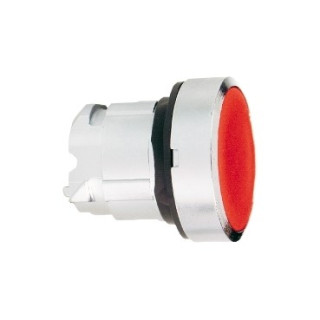 ZB5AW543 - Harmony XB5 - tête bouton poussoir lumineux DEL - Ø22 - capuchonné - rouge - Schneider 