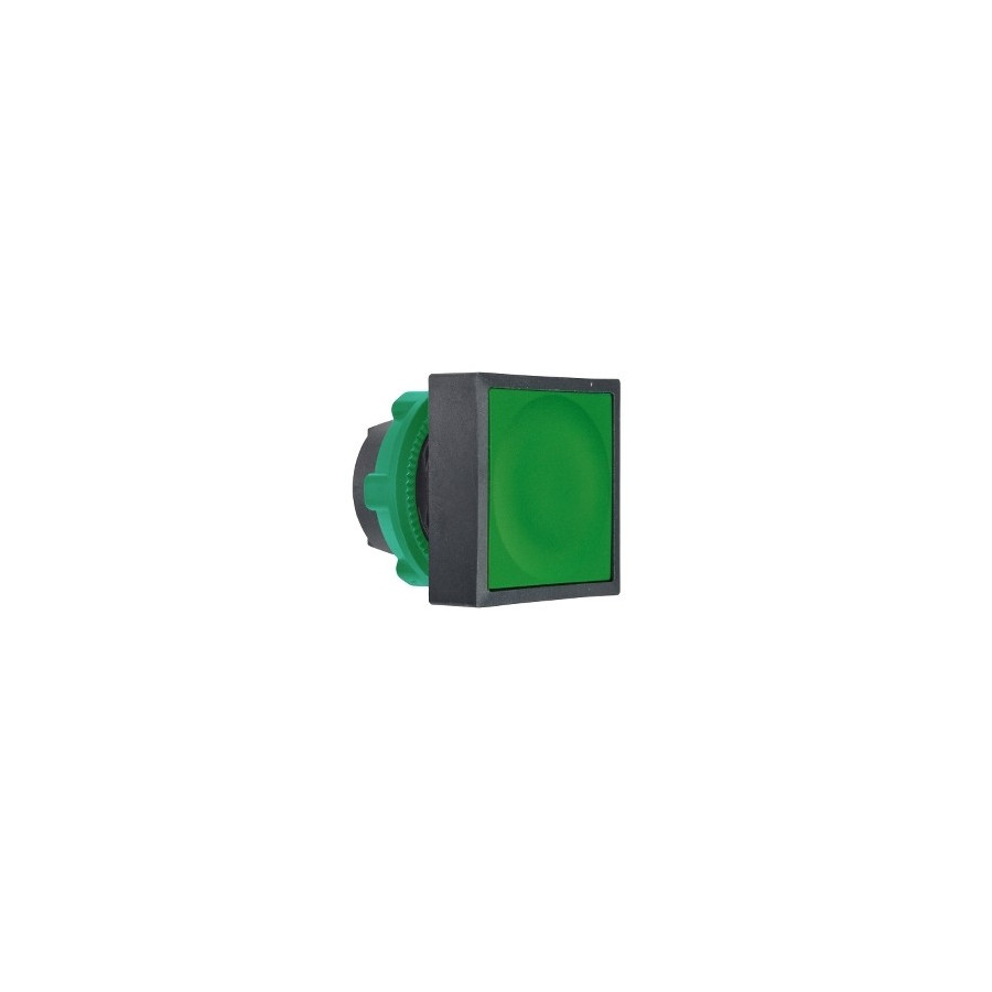 ZB5CA3 - Harmony tête pour bouton-poussoir carré - Ø22 - vert - Schneider 