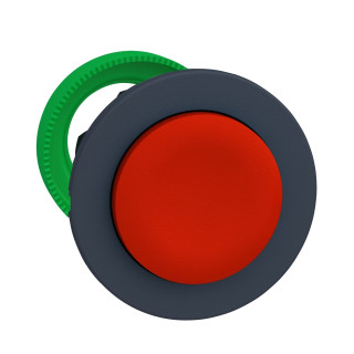 ZB5FL4 - Harmony XB5 - tête bouton poussoir à impulsion - Ø22 - flush - dépassant - rouge - Schneider 