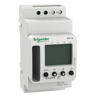 CCT15441 - Acti9 IHP - interrupteur horaire programmable - 1 canal - Schneider 