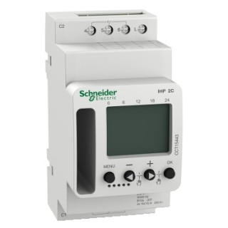 CCT15443 - Acti9 IHP - interrupteur horaire programmable - 2 canal - Schneider 