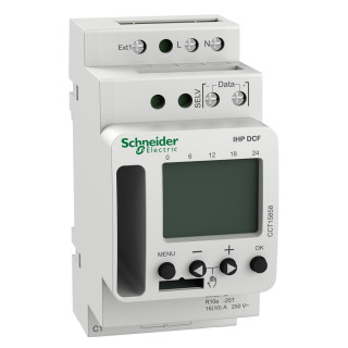 CCT15858 - Acti9 IHP - interrupteur horaire programmable - DCF - smart - Schneider 