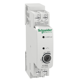 CCT15285 - Acti9 IC2000 - interrupteur crépusculaire - avec cellule tableau - Schneider 