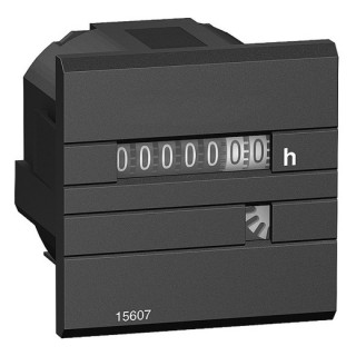 15607 - PowerLogic - compteur horaire - encastré - 48x48mm - 24 Vca - Schneider 