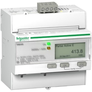 A9MEM3565 - Acti9 iEM - compteur tri TI souples U018 - multitarif - alarme kW - BACnet - MID - Schneider 