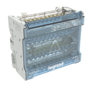 400404 - Répartiteur Modulaire 4p 40a - 6 Modules - Legrand 