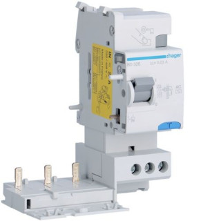 BD326 - Bloc Differentiel 3p 25a 30ma Type Ac - Hager 